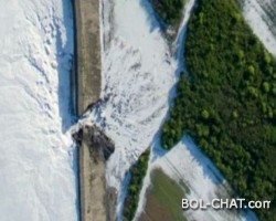 Ekologija / Upozorenje Civilne zaštite: "Bijelo more" bi moglo dospjeti u rijeku Bosnu