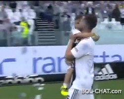 Pjanic feierte den neuen Scudetto mit seinem Sohn Edin
