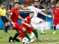 Spain and Portugal shared points, Ronaldo's hat-trick