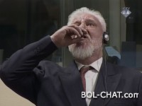 VIDEO | Der Moment, in dem Praljak angeblich Gift getrunken hat