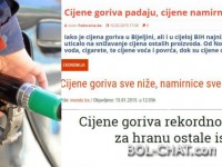 Truths and lies about excise taxes and tolls: How fuel prices influenced food prices in recent years