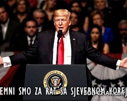 SENATOR POZVAO NA UNIŠTENJE SJEVERNE KOREJE I CITIRAO TRUMPA: Amerika je spremna za rat sa Sjevernom Korejom