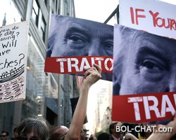 DEMONSTRANTI DOČEKALI TRUMPA U RODNOM GRADU NEW YORKU