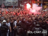 Schuss in Koln: 30 Fans wurden verhaftet, Bogdanov brach die Konfliktseiten