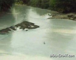 Heute Demonstranten von Bauern und Fischern für die Verschmutzung Spas und Seefisch