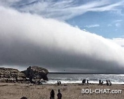 ZNACI APOKALIPSE: Divovski HAARP oblak nad sunčanom Kalifornijom.