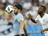 Uruguay im achten Finale der Weltmeisterschaft